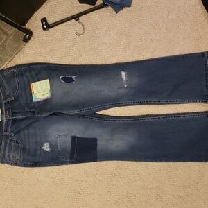 FADED GLORY WOMANS BOOT CUT JEANS SIZE 18W